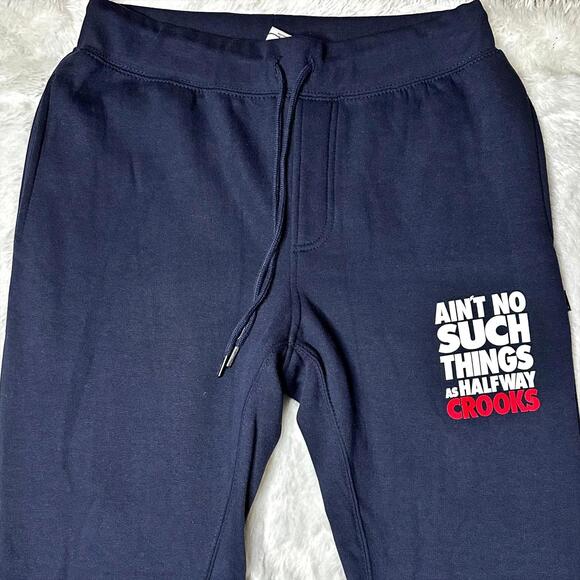 NWT Crooks & Castles Halfway Crooks Fleece Joggers Men’s M - Picture 3 of 8